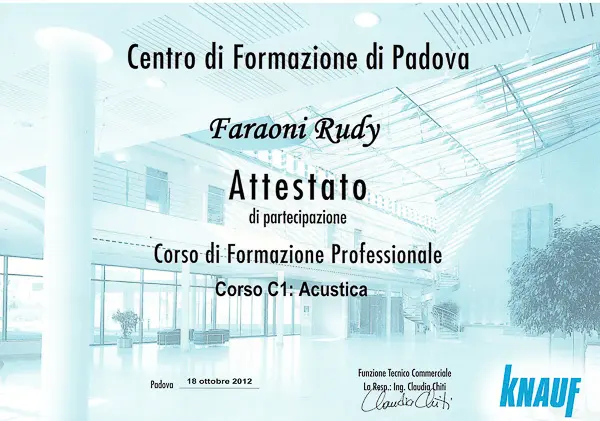 Corso Acustica