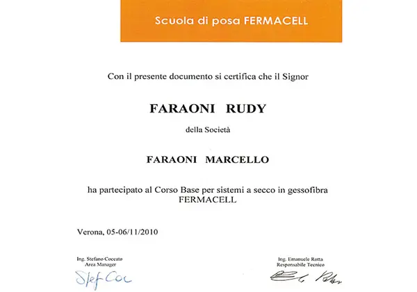 Corso Fermacell